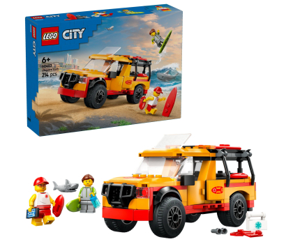 Klocki LEGO® LEGO City 60453 Furgonetka ratowników plażowych